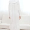 100% Cotton  Nightgown for Ladies Womens Vintage Palace Sleepwear