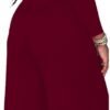 2 Piece Outfits for Women Casual Wide Leg Pants Set Outfits Sexy Front Crop Tops High Waist Jumpsuits Set