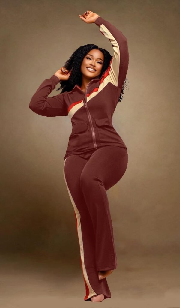 2 Piece Outfits for Women Casual Wide Leg Pants Set Outfits Sexy Front Crop Tops High Waist Jumpsuits Set