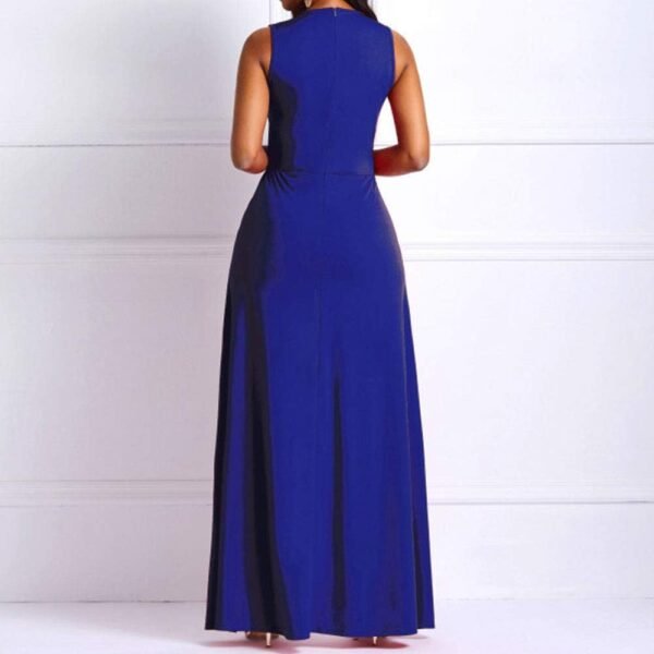 VERWIN Patchwork Overlay Embellished Plain Women's Jumpsuit High-Waist Woman Romper