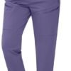 Women's Hiking Pants Quick Dry Lightweight Water Resistant Elastic Waist Cargo Pants with 5pcs Zipper Pockets