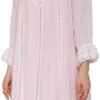 Women's Long-sleeve Mesh Nightdress Princess Vintage Nightgown Lace Sleepwear Pajamas