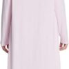 loungewear Womens Nightgown pajamas Bamboo Viscose Super Soft Long Sleeve sleepwear Nightdress Outdoor Wearable
