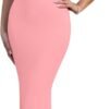 Women's Summer Casual Bodycon Maxi Dress Square Neck Short Sleeve Ribbed Dresses Cocktail Long Dress