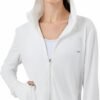 Sun Protection Clothing Women - Long Sleeve Zip Up Hoodie Women for Running, Athletic Hiking Jacket Sun Shirt