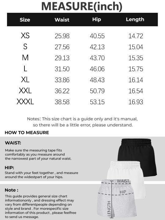 51YsPS9t3NL._AC.jpg 3 Pack Womens Sweat Shorts Casual Lounge Cotton Shorts Trendy Summer Running High Waisted Athletic Shorts