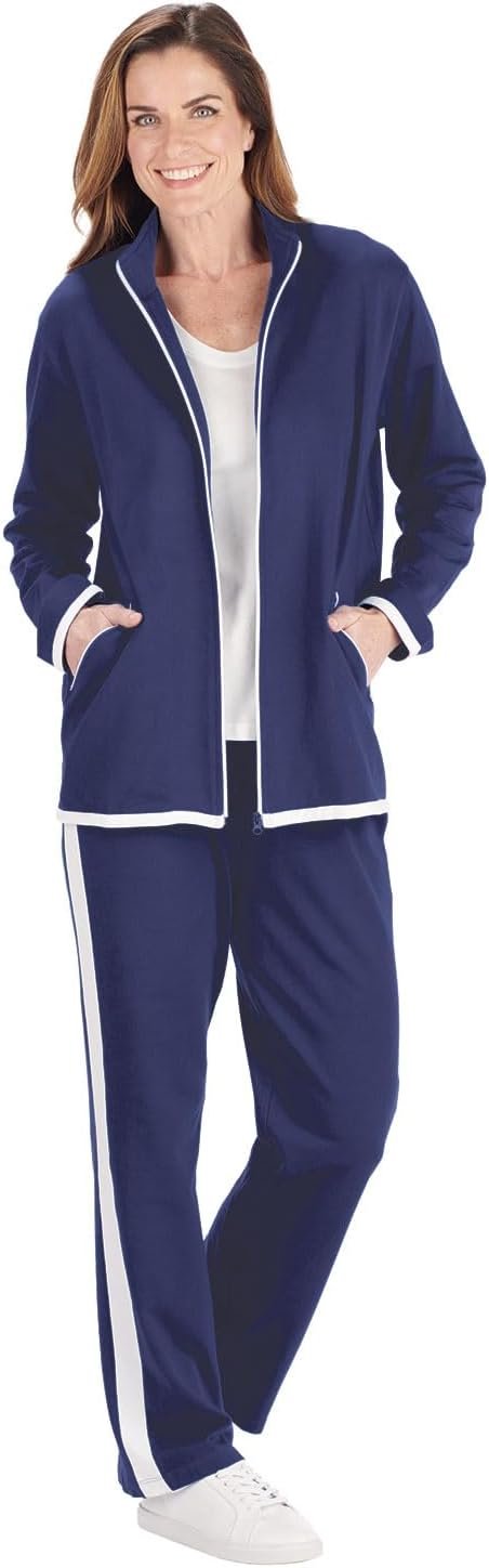 51ahe9nKj6L._AC_SL1500_b3b7557b-8367-48b8-be63-e3db59190c9c.jpg CATALOG CLASSICS Womens Sweat Suits 2 Piece Set Jogger Track Suits for Women Set