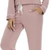 Pajama Set For Women Long Sleeve Button Down Sleepwear Soft and Comfy Lounge Set S-XXL