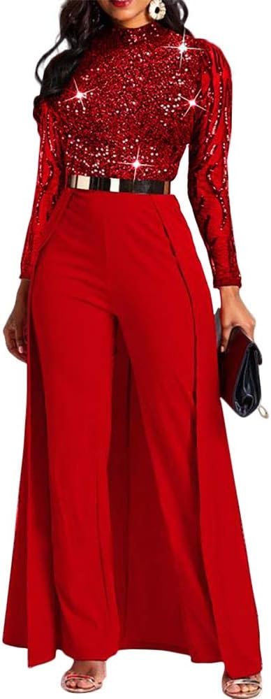 VERWIN Patchwork Overlay Embellished Plain Women's Jumpsuit High-Waist Woman Romper