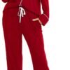Pajama Set For Women Long Sleeve Button Down Sleepwear Soft and Comfy Lounge Set S-XXL