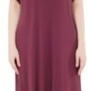 loungewear Womens Nightgown pajamas Bamboo Viscose Super Soft Short Sleeve sleepwear Nightdress Outdoor Wearable