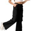 Women's Cargo Pants Quick Dry Casual Military Army Camo Combat Work Casual Pants with Pockets