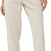 Women's High Waisted Business Trousers Straight Leg Pleated Office Slacks Pants