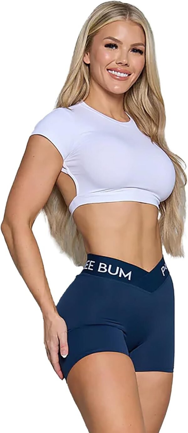 Workout Shorts for Women - Yoga Athletic Gym Shorts, Plus Size Shorts, Clothing Spandex Shorts