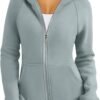 Trendy Queen Womens Zip Up Hoodies Fleece Jackets Sweatshirts Fall Outfits Sweaters With Pockets Winter Y2k Clothes