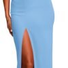 PRETTYGARDEN Womens High Slit Maxi Dress