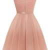 Bbonlinedress Sequin Halter Prom Dress for Women Party Night Elegant Wedding Bridesmaid Dresses