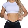 Workout Shorts for Women - Yoga Athletic Gym Shorts, Plus Size Shorts, Clothing Spandex Shorts