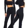 618HmroLz-L._AC_SL1500.jpg Flare Leggings Bootcut Yoga Pants for Women Buttery Soft High Waisted Tummy Control Flared Workout Leggings