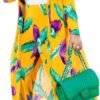 Womens Floral Print Long Sleeve Cardigan Cover up Long Pants 2 Piece Outfits Set