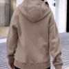 Trendy Queen Womens Zip Up Hoodies Fleece Jackets Sweatshirts Fall Outfits Sweaters With Pockets Winter Y2k Clothes