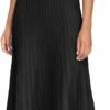 Women's 2024 Summer Maxi Dresses Tie Spaghetti Strap Square Neck Ribbed Knit Dress