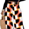 2 Piece Outfits for Women Casual Wide Leg Pants Set Outfits Sexy Front Crop Tops High Waist Jumpsuits Set