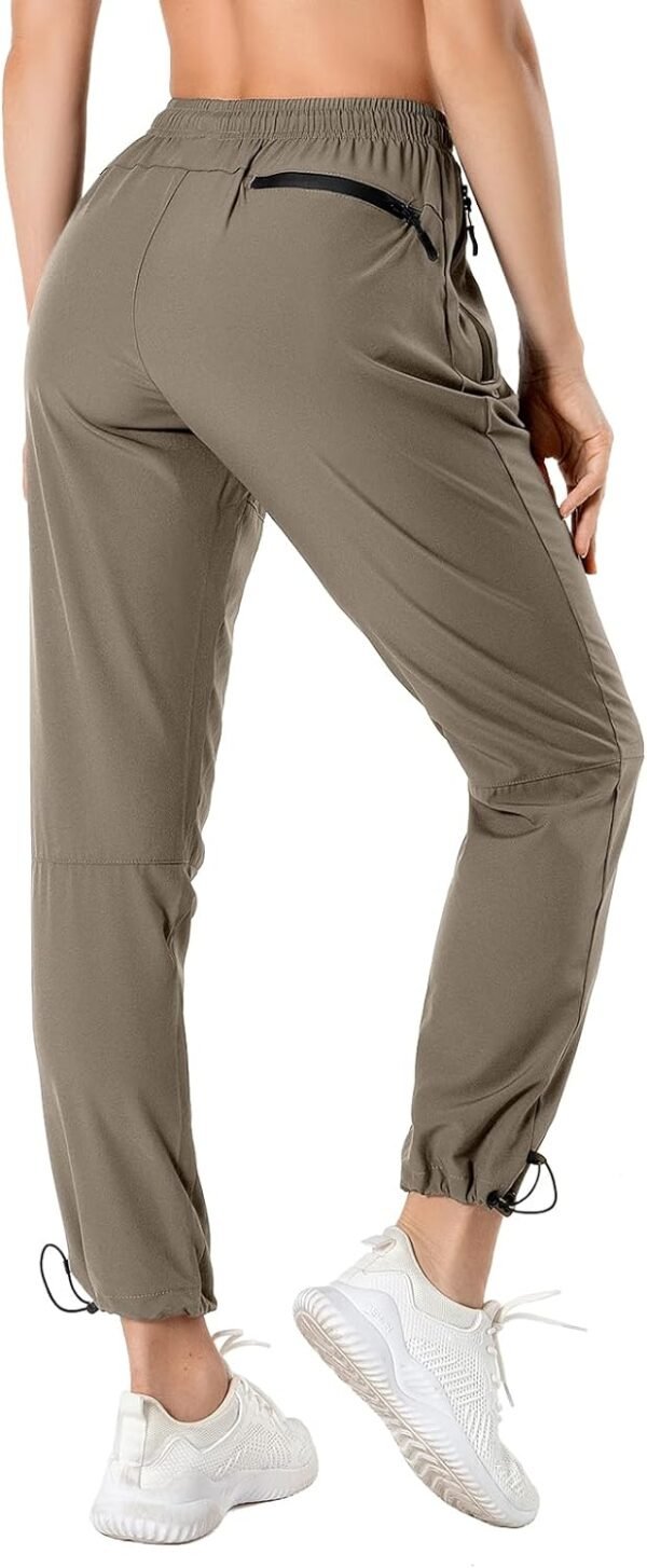 Women's Hiking Pants Quick Dry Lightweight Water Resistant Golf Athletic Travel Cargo Pants UPF 50 Zipper Pockets