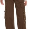 Women's Hiking Cargo Pants Joggers Cotton Casual Military Army Combat Work Pants with 7 Pockets