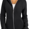 Trendy Queen Womens Zip Up Hoodies Fleece Jackets Sweatshirts Fall Outfits Sweaters With Pockets Winter Y2k Clothes