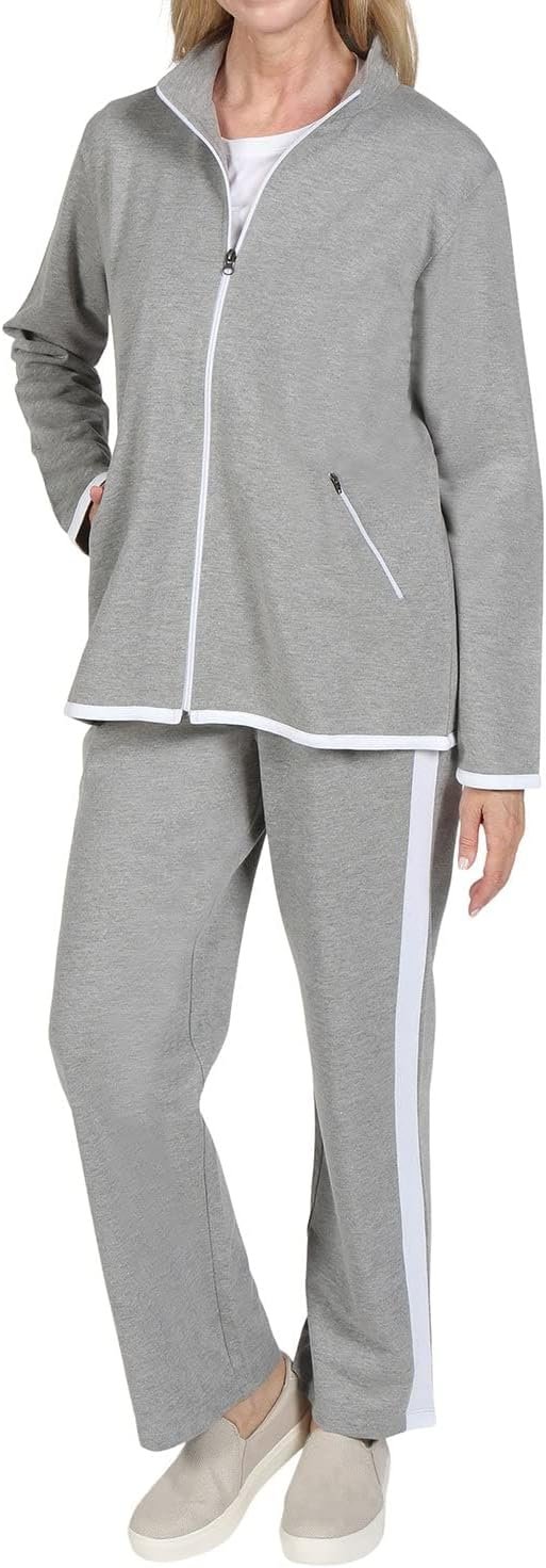61KYAGWRPDL._AC_SL1500_08dee129-91dd-41d5-a966-4f2f32948103.jpg CATALOG CLASSICS Womens Sweat Suits 2 Piece Set Jogger Track Suits for Women Set