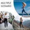 Womens Yoga Leggings Tummy Control Yoga Pants with Pockets High Waist Buttery Soft Workout Leggings