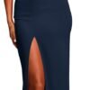 PRETTYGARDEN Womens High Slit Maxi Dress