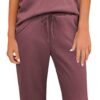 Womens Pajama Sets Waffle Knit Short Sleeve Shirt with Long Pajama Pants Soft Sleepwear Pj Lounge Sets