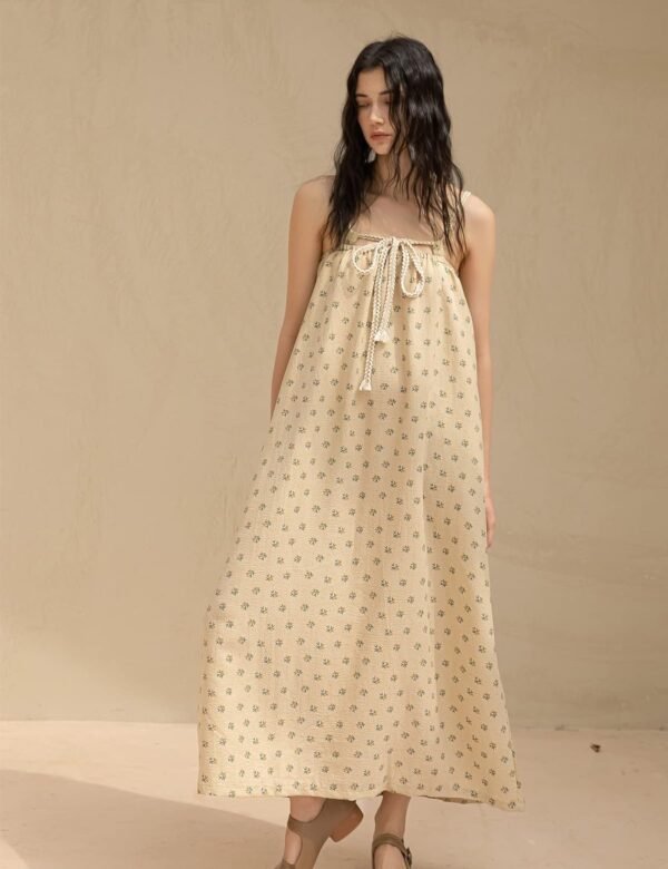 Women's Sleepwear with Robe and Poetic Lawn Ballet Woven Nightdress & Lounge Print Pajama Nightgown