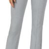 Women's High Waist Stretchy Bootcut Dress Work Slacks Pants with Pockets
