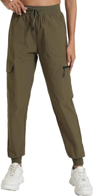 Cargo Pants for Women with Pocket Workout Athletic Joggers Lightweight Casual Travel Outdoor Camping Hiking Pants