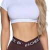 Workout Shorts for Women - Yoga Athletic Gym Shorts, Plus Size Shorts, Clothing Spandex Shorts