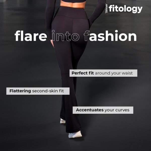 61fr6Exy6vL._AC_SL1500.jpg Flare Leggings Bootcut Yoga Pants for Women Buttery Soft High Waisted Tummy Control Flared Workout Leggings