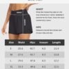 Womens High Waist Running Shorts Athletic Workout Quick Dry Shorts for Women with Pockets Gym Yoga White Summer Shorts