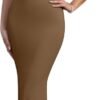 Women's Summer Casual Bodycon Maxi Dress Square Neck Short Sleeve Ribbed Dresses Cocktail Long Dress