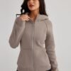 Trendy Queen Womens Zip Up Hoodies Fleece Jackets Sweatshirts Fall Outfits Sweaters With Pockets Winter Y2k Clothes
