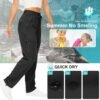 Womens Hiking Pants Quick Dry UPF 50 Travel Golf Pants Lightweight Camping Work Cargo Pants Zipper Pockets