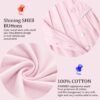 Cotton Nightgown for Women Sleeveless Loungewear Comfy Soft Sleepwear Long Sleepdress Loose Full Length Nightdress