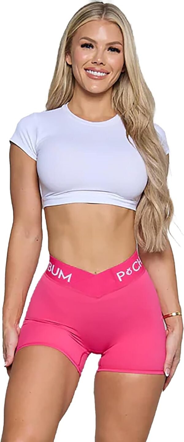 Workout Shorts for Women - Yoga Athletic Gym Shorts, Plus Size Shorts, Clothing Spandex Shorts