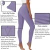High Waisted Yoga Pants with Pockets, Tummy Control Workout Athletic Yoga Leggings for Women
