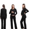 Women Maternity Nursing Pajama Sets Pregnant Lounge Sleepwear Breastfeeding PJs