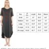 loungewear Womens Nightgown pajamas Bamboo Viscose Super Soft Short Sleeve sleepwear Nightdress Outdoor Wearable