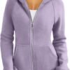 Trendy Queen Womens Zip Up Hoodies Fleece Jackets Sweatshirts Fall Outfits Sweaters With Pockets Winter Y2k Clothes