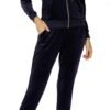 Velour Track Suits for Women Set Fall Sweatsuits 2 Piece